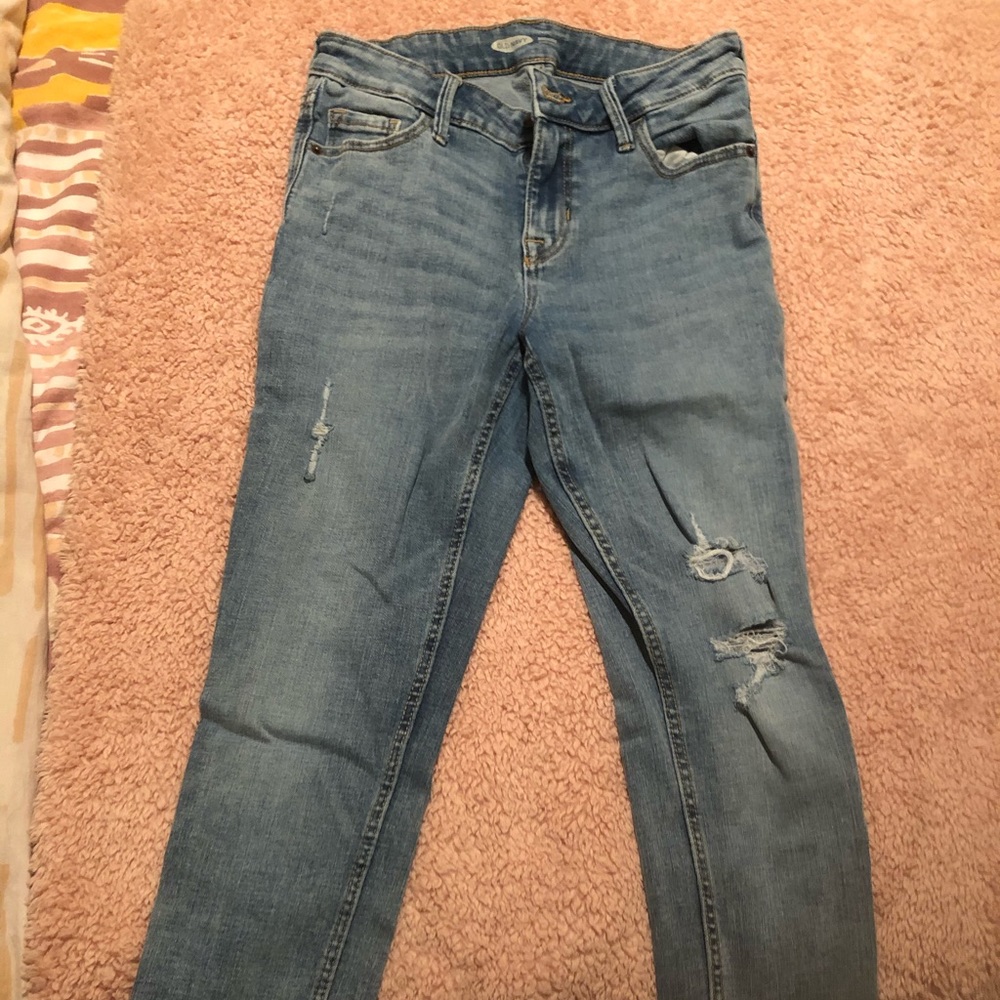 Rockstar super skinny distressed jeans